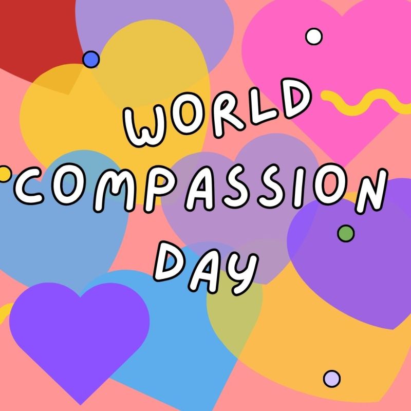Coloured image saying World Compassion Day